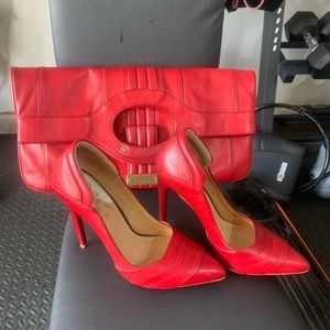 Brand New L.A.M.B red pumps heels, in GORGEOUS condition 🥰!!
